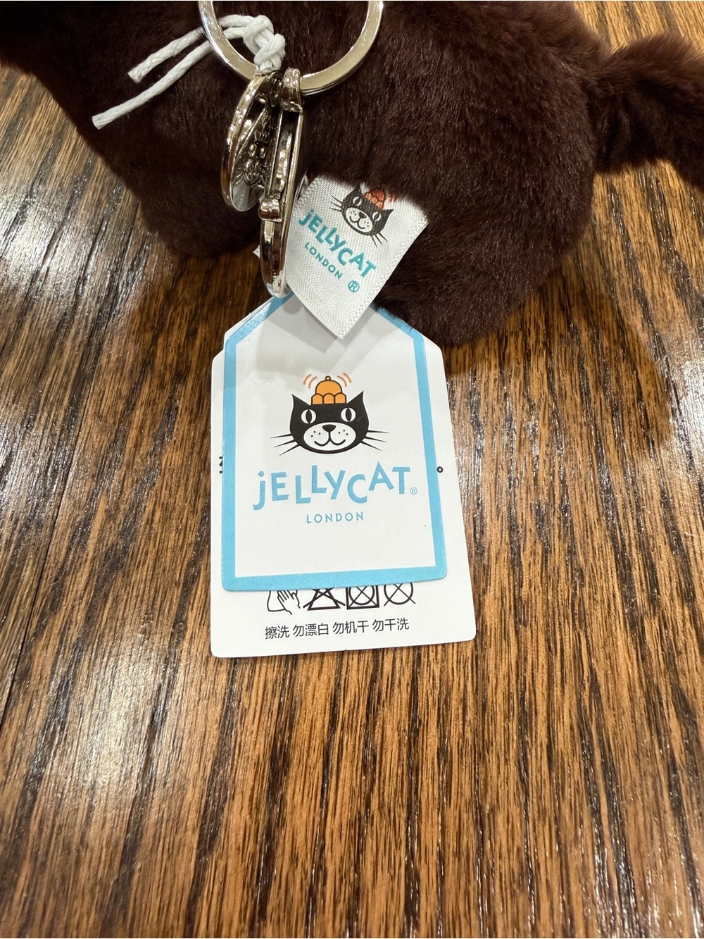 Jellycat Otto Sausage Dog Bag Charm keychain NWT - Picture 6 of 7